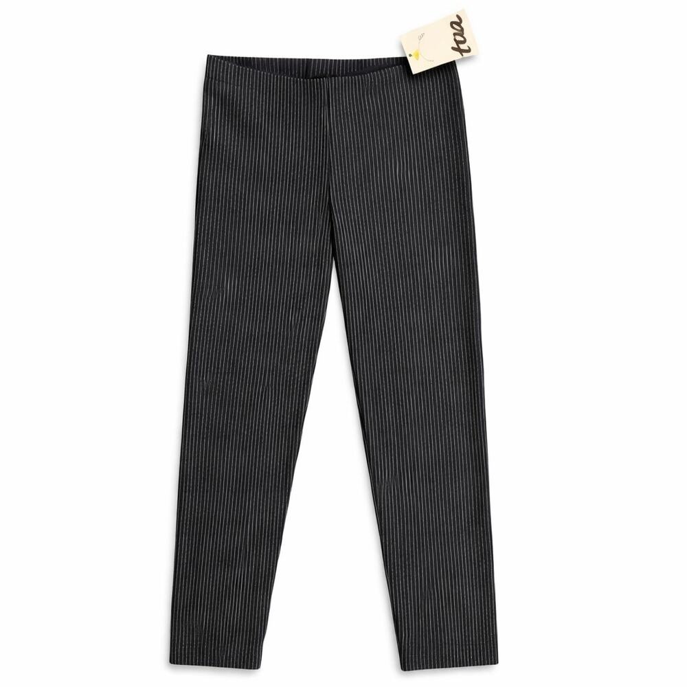 Tea Collection Sparkle Stripe Capri Leggings Girls Size 10 NWT